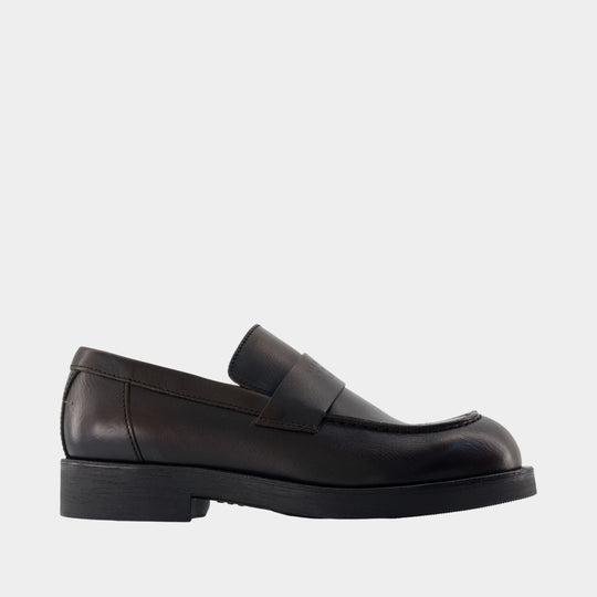 Mocassins - MM6 Maison Margiela - Cuir - Noir
