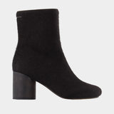 Bottines - MM6 Maison Margiela - Cuir - Noir