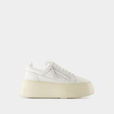 Sneakers Gz94 Maxi - Giuseppe Zanotti - Cuir - Blanc