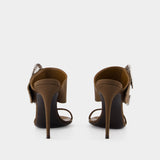 Sandales Ludhovica 105 - Giuseppe Zanotti - Cuir - Marron