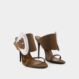 Sandales Ludhovica 105 - Giuseppe Zanotti - Cuir - Marron