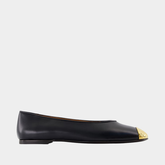 Ballerines Punta Amanda - Giuseppe Zanotti - Cuir - Noir