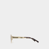 Lunettes De Soleil Sl 692 - Saint Laurent - Métal - Doré