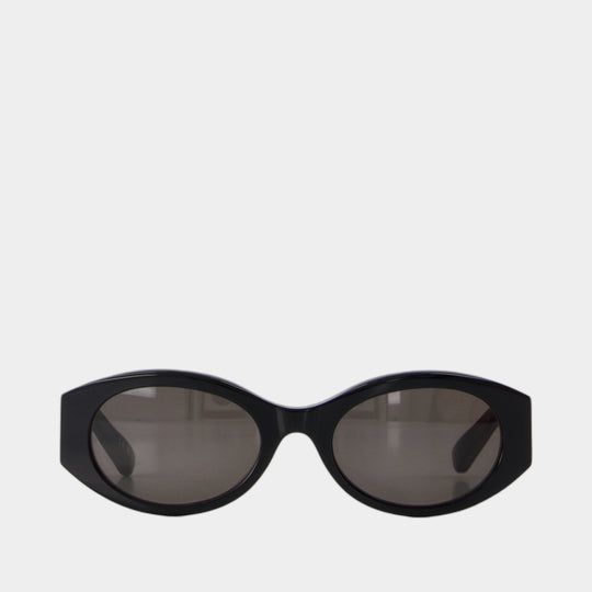 Lunettes De Soleil Bb0477sa - Balenciaga - Acétate - Noir