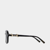 Lunettes De Soleil Gg2052s - Gucci - Acétate - Noir