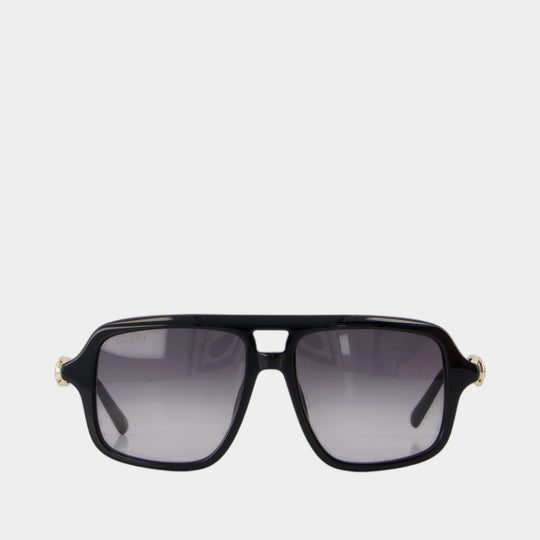 Lunettes De Soleil Gg2052s - Gucci - Acétate - Noir