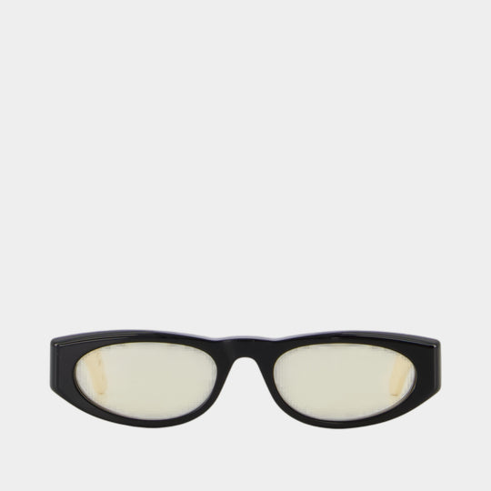 Lunettes De Soleil Vg0007s - Valentino - Acétate - Noir
