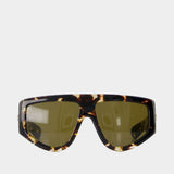 Lunettes De Soleil Bv1492s - Bottega Veneta - Acétate - Marron