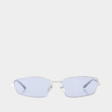 Lunettes De Soleil Gg2177s - Gucci - Métal - Argenté