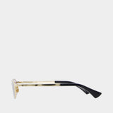 Lunettes De Soleil Sl 934 Mia - Saint Laurent - Métal - Doré