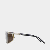 Lunettes De Soleil Sl 750 - Saint Laurent - Métal - Argenté