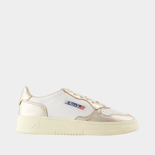 Sneakers Medalist - Autry - Cuir - Blanc