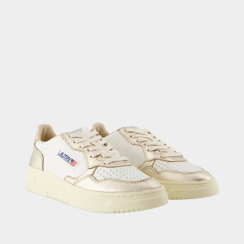 Sneakers Medalist - Autry - Cuir - Blanc
