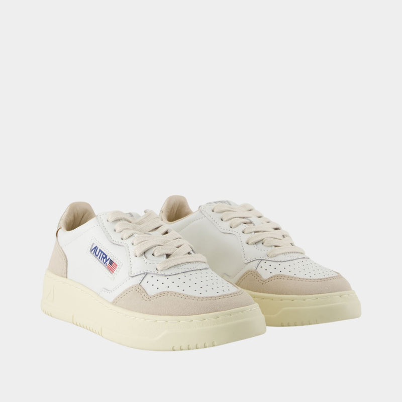 Sneakers Medalist - Autry - Cuir - Blanc
