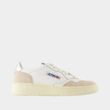 Sneakers Medalist - Autry - Cuir - Blanc