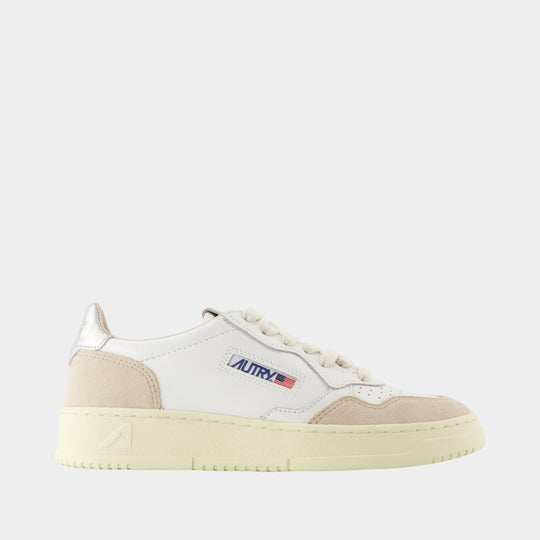 Sneakers Medalist - Autry - Cuir - Blanc