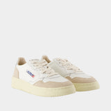 Sneakers Medalist - Autry - Cuir - Blanc