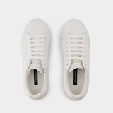 Sneakers Low Top - Dolce&Gabbana - Cuir - Blanc