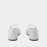 Ballerines - Dolce&Gabbana - Cuir - Blanc