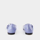 Ballerines - Dolce&Gabbana - Cuir - Bleu