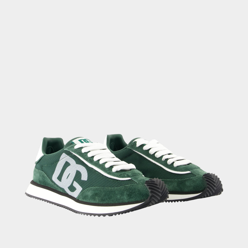 Sneakers Cushion - Dolce&Gabbana - Cuir - Vert
