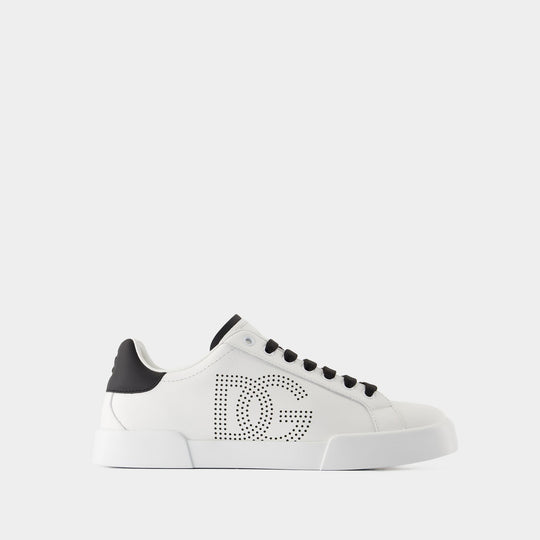 Sneakers - Dolce&Gabbana - Cuir - Blanc