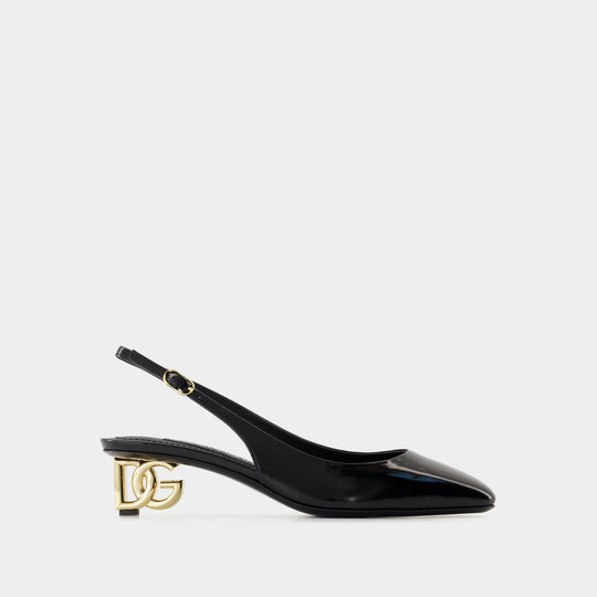 Escarpins - Dolce&Gabbana - Cuir - Noir