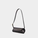 Sac À Main Cannolo Mini - Jil Sander - Cuir - Noir