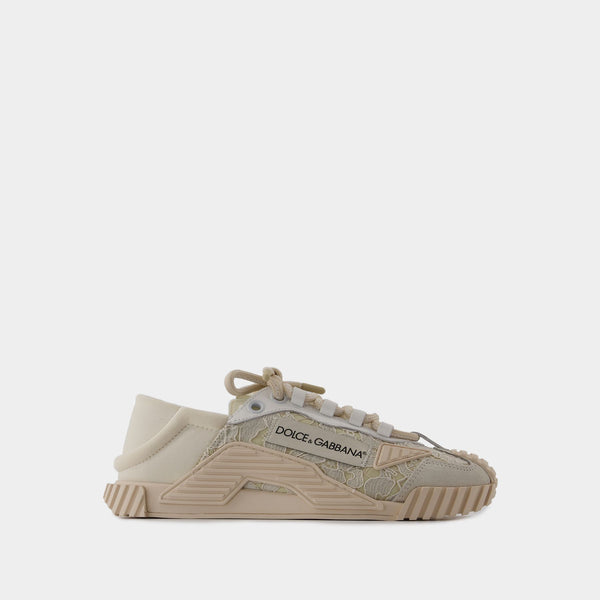 Sneakers Low Top - Dolce&Gabbana - Nylon - Marron
