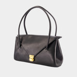 Sac Porté Épaule East West - Marni - Cuir - Noir