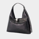Cabas Trapeze Small - Marni - Cuir - Noir
