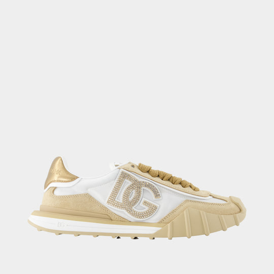 Sneakers Bassa - Dolce&Gabbana - Synthétique - Marron