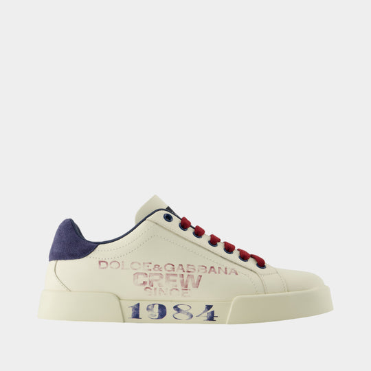 Sneakers Bassa - Dolce&Gabbana - Cuir - Multi