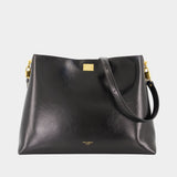 Sac Porté Épaule Vittoria - Dolce&Gabbana - Cuir - Noir