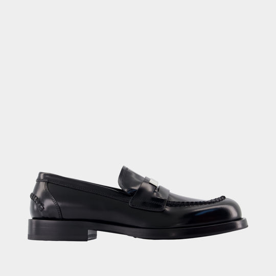 Mocassins Perugino - Dolce&Gabbana - Cuir - Noir