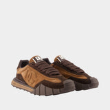Sneakers Dg Athletic - Dolce&Gabbana - Cuir - Marron