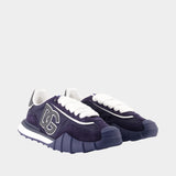 Sneakers Dg Athletic - Dolce&Gabbana - Cuir - Bleu