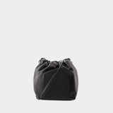 Sac Porté Épaule Dumpling - Jil Sander - Cuir - Noir