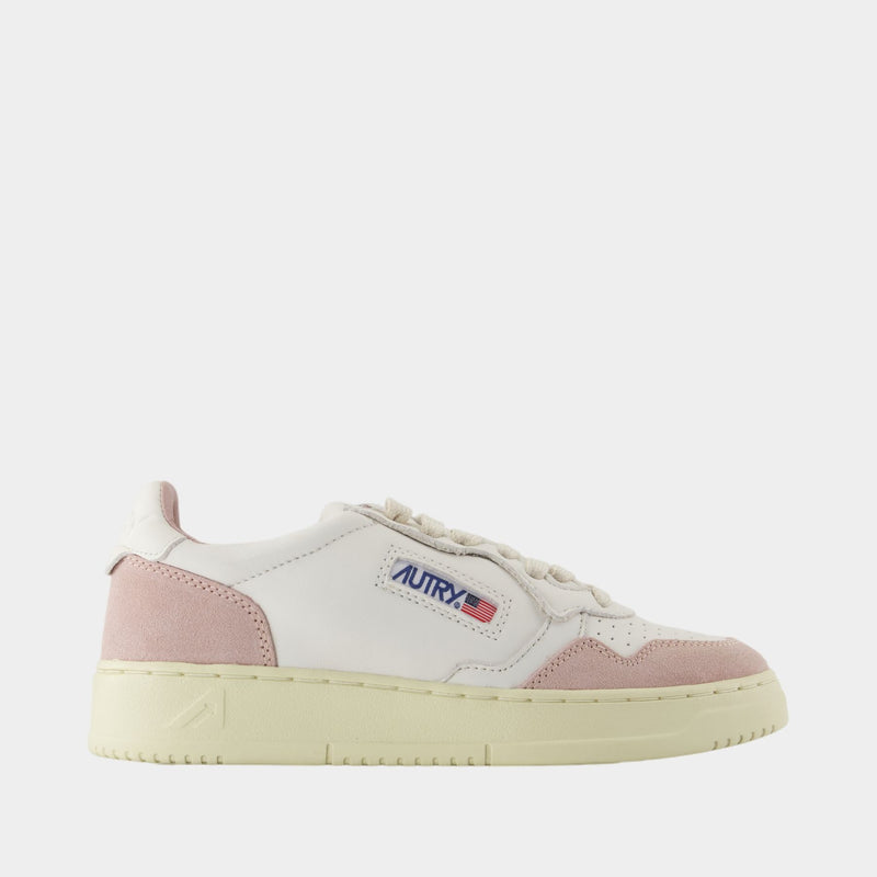 Sneakers Medalist - Autry - Cuir - Blanc