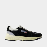 Sneakers Hyperway - Autry - Cuir - Noir