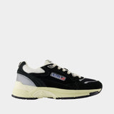 Sneakers Hyperway - Autry - Cuir - Noir