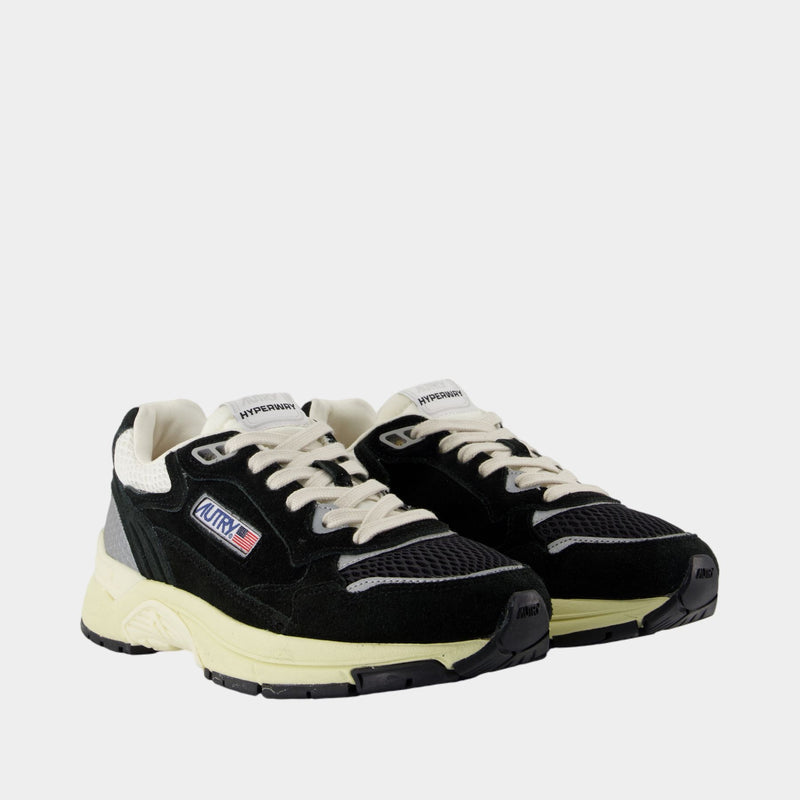 Sneakers Hyperway - Autry - Cuir - Noir