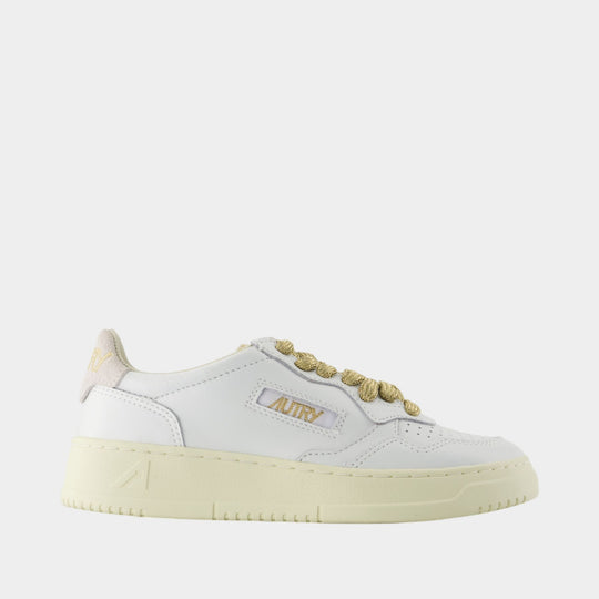 Sneakers Medalist - Autry - Cuir - Blanc