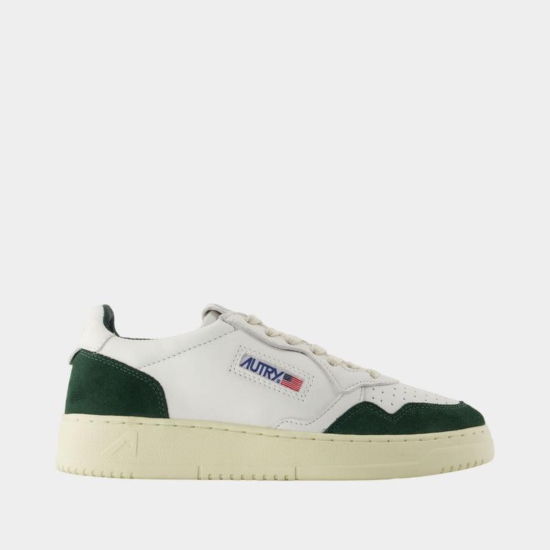 Sneakers Medalist - Autry - Cuir - Blanc