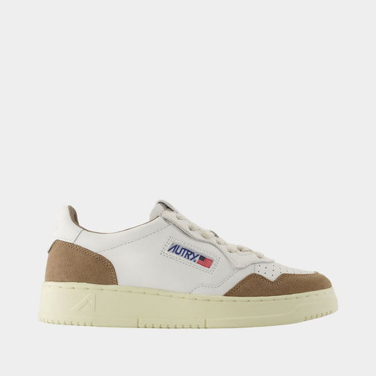 Sneakers Medalist - Autry - Cuir - Blanc