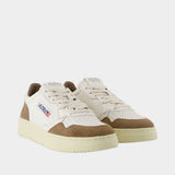 Sneakers Medalist - Autry - Cuir - Blanc