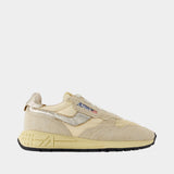 Sneakers Reelwind - Autry - Cuir - Neutre