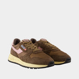 Sneakers Reelwind - Autry - Cuir - Marron