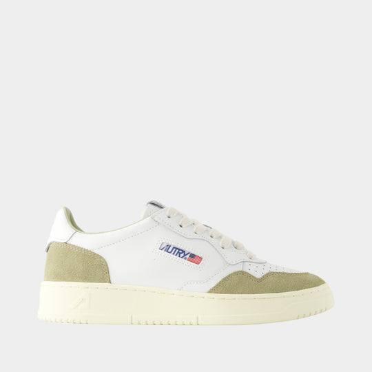 Sneakers Medalist Low - Autry - Cuir - Blanc
