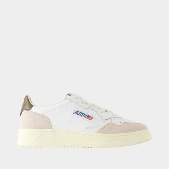 Sneakers Medalist Low - Autry - Cuir - Blanc